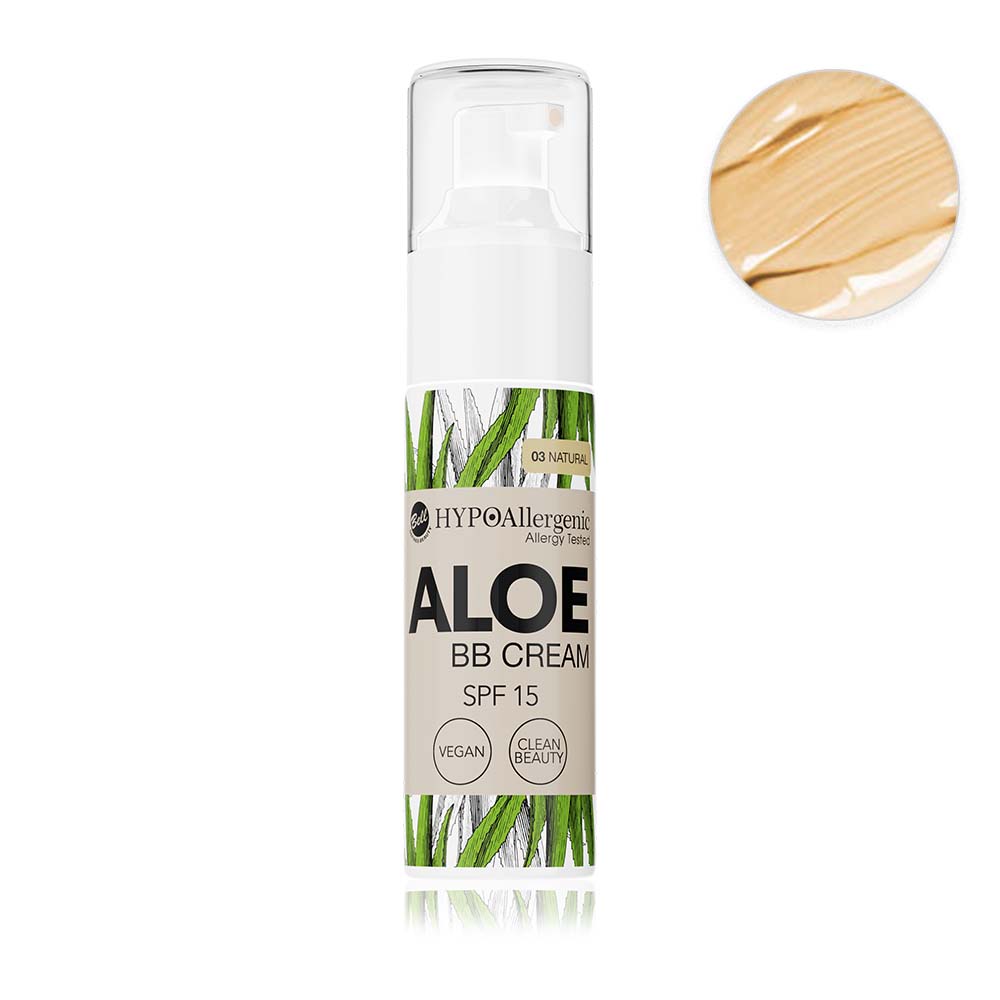 Aloe BB Cream SPF 15 - 03 Natural, Hypoallergenic