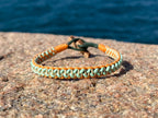 Coastal 2 KG - Solnedgångsorange & Havsmint, armband CleanSea